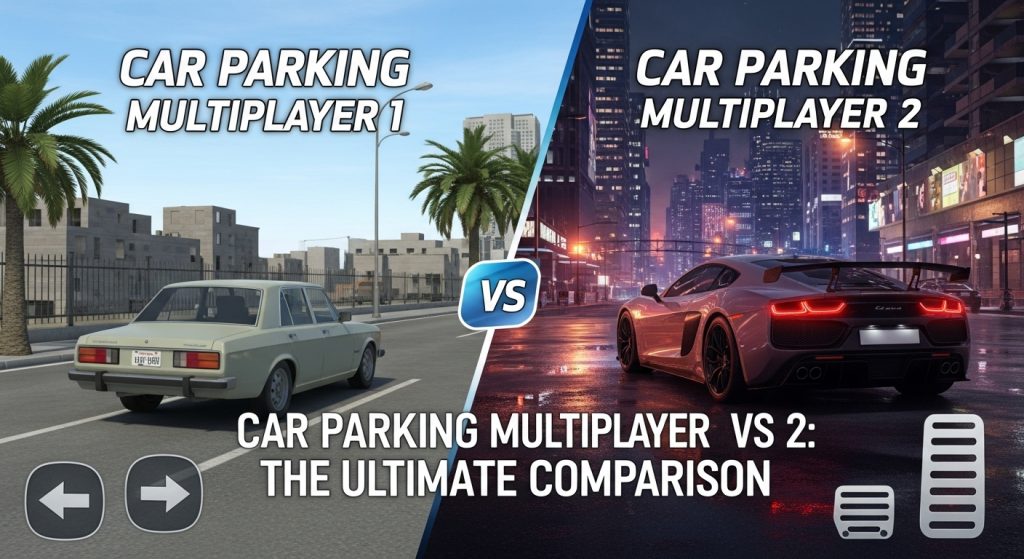 Car Parking Multiplayer 1 vs 2