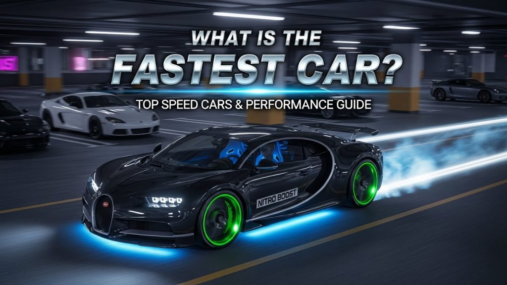 Fastest Car in Car Parking Multiplayer